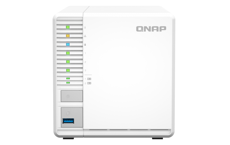 სერვერი - QNAP TS-364-8G, 3-Bay desktop NAS - itgserv.com