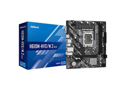 დედა დაფა - AsRock H610M-HVS/M.2 R2.0 DDR4 - ITGS • აითიჯიეს 