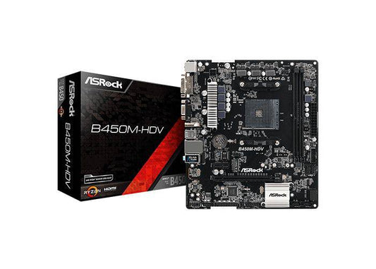 დედა დაფა - AsRock B450M-HDV - ITGS • აითიჯიეს 