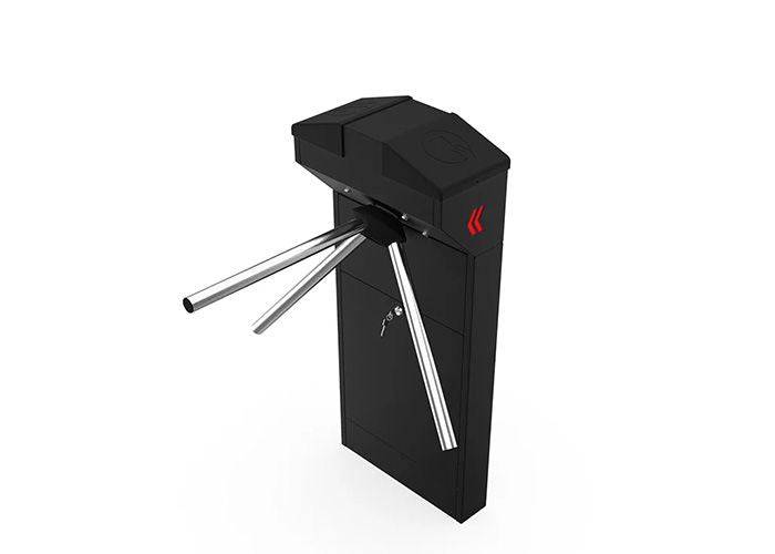 ტურნიკეტი - Atlas CRB 110C – Angled Cover Colored Single Leg Turnstile - itgserv.com