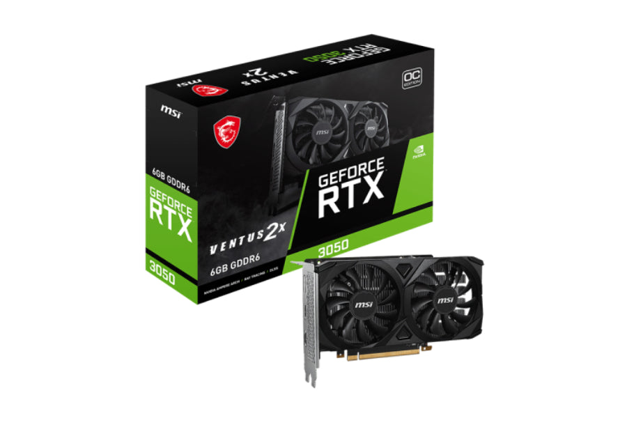 MSI GeForce RTX 3050 VENTUS 2X 6G