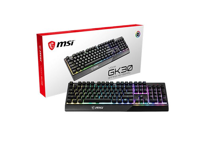 კლავიატურა: MSI Keyboard VIGOR GK30 S11-04RU236-CLA - ITGS