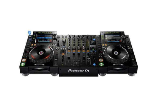 სასცენო აპარატურა - CDJ 2x Pioneer CDJ2000NXS2 & DJM900NXS2, დიჯეის აპარატურა- ITGS