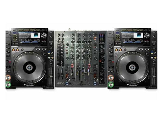 სასცენო აპარატურა - CDJ 2x Pioneer CDJ2000NXS2 & Xone 92, დიჯეის აპარატურა- ITGS